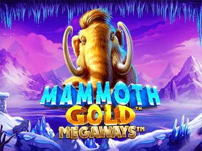 Prehistoric and treasure-laden image of the Mammoth Gold game, evoking the grandeur of the Ice Age and the promise of valuable rewards.