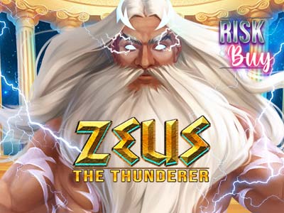 Majestic and mythological image of the Zeus The Thunderer game, featuring the powerful Greek god of the sky and his awe-inspiring presence.